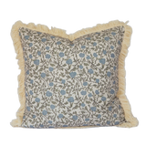 Addy Throw Pillow Cover - Dove Blue