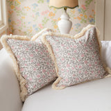 Addy Throw Pillow Cover - Blush